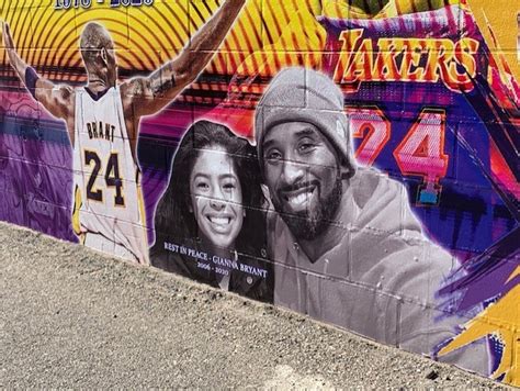 Local artist designs mural for Kobe Bryant | KLAS