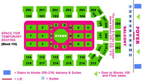 Metroradio Arena, Newcastle | Seating Plan, view the seating chart for ...