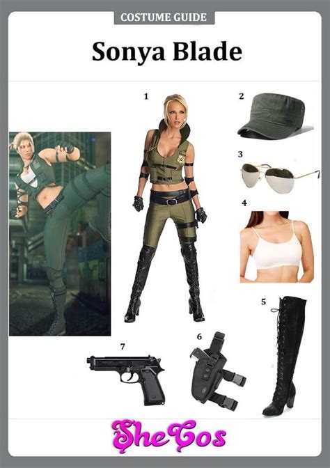 The Ultimate Guide To Sonya Blade Costume | SheCos Blog