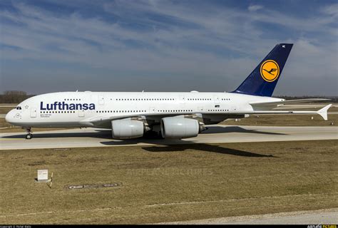 D-AIME - Lufthansa Airbus A380 at Munich | Photo ID 1044879 | Airplane ...