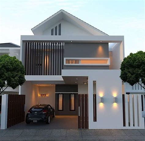 Fascinating Contemporary Houses Design Ideas To Try08 | Minimalist house design, House front ...