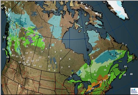 Canada National Weekend Forecast | The Weather Channel