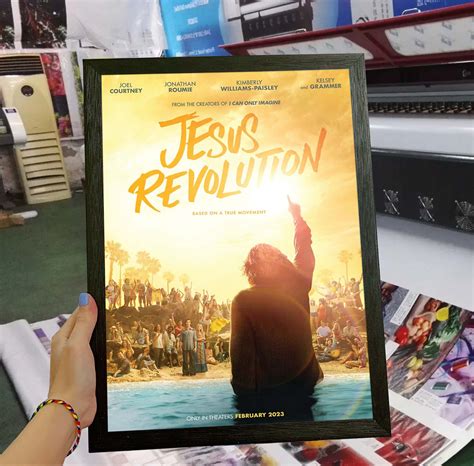 Jesus Revolution 2023 Movie Poster - Etsy Israel