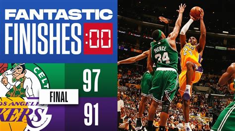 WILD ENDING Celtics vs Lakers 2008 NBA Finals 🔥🏆 - YouTube