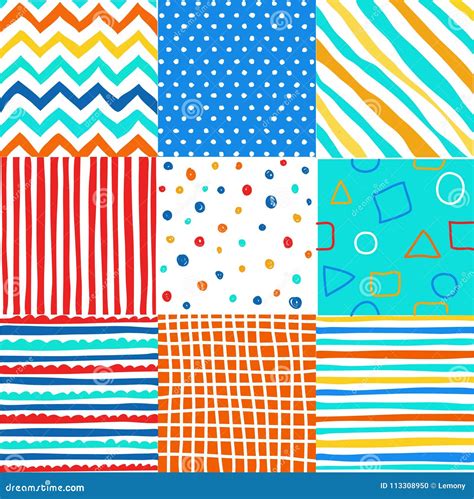 Kids Seamless Pattern With Carriage Background Royalty-Free Stock Image ...