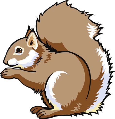 Clipart Squirrel Chipmunk - Transparent Background Chipmunk Clipart - Png Download - Full Size ...