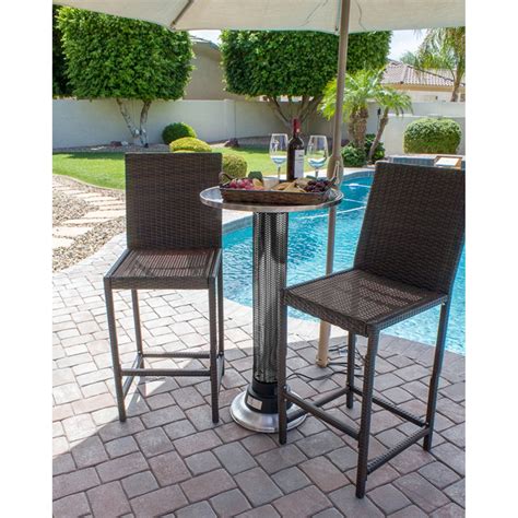 AZ Patio Heaters Electric Pub Table with Built in Heater - Walmart.com