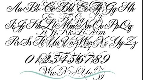 50++ Stunning Tattoo lettering generator cursive ideas