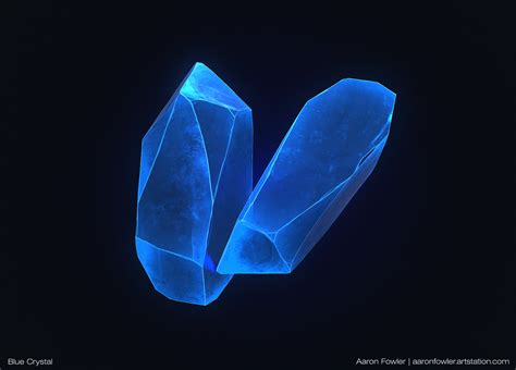 ArtStation - Blue Crystal