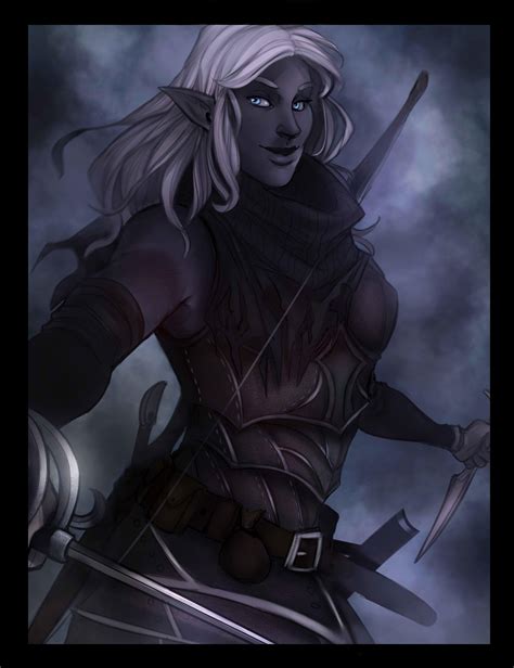 [ART] Syl'varin, Drow Rogue : r/DnD