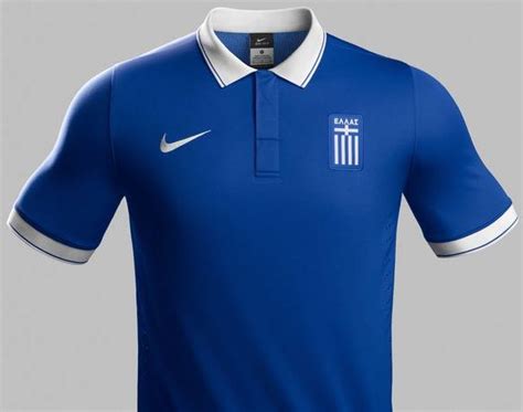 New Greece World Cup Kit 2014- Nike Greek Jerseys 2014-15 Home Away ...