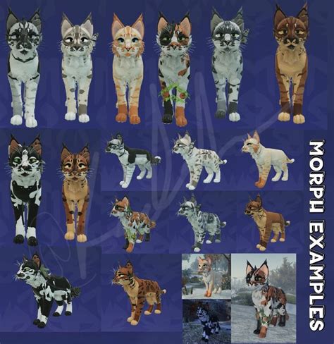 an image of many different types of dogs and cats in the same picture on a blue background