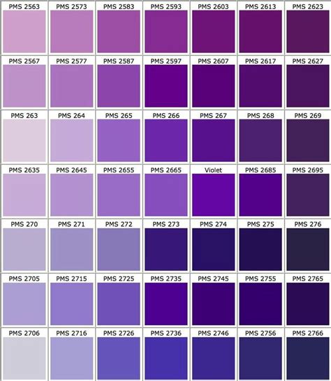 Purple | Pantone color chart, Purple color chart, Purple color palettes