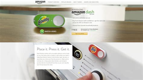 Amazon Dash Lets You Push Physical Button to Buy - Good Morning America