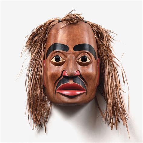 Tlingit-Style Portrait Mask by Randy Stiglitz in 2021 | Tlingit, Portrait, Mask