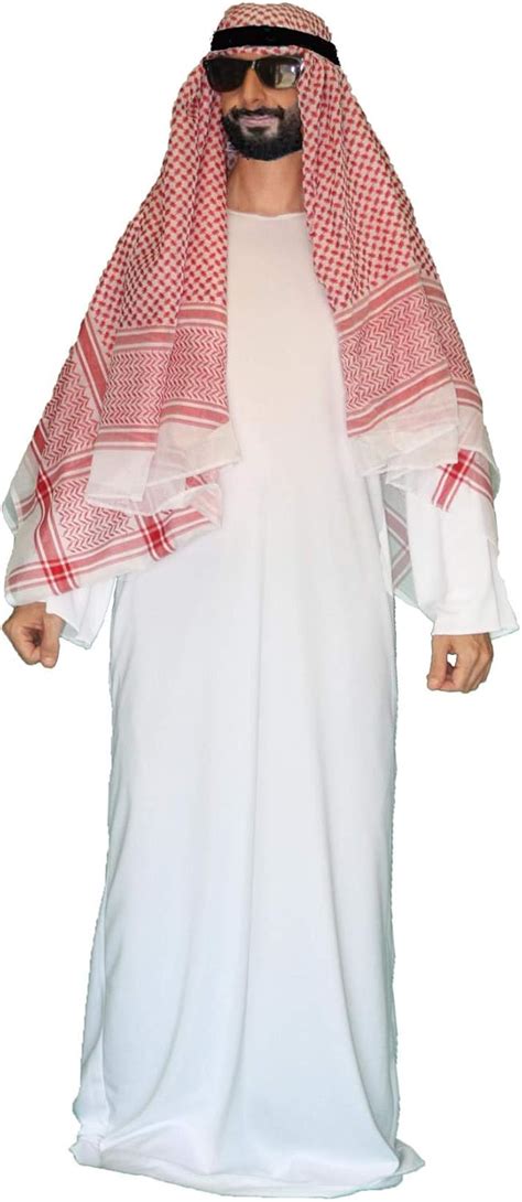 Adults Saudi Arabian Prince Royal Family Fancy Dress Costume: Amazon.co.uk: Clothing