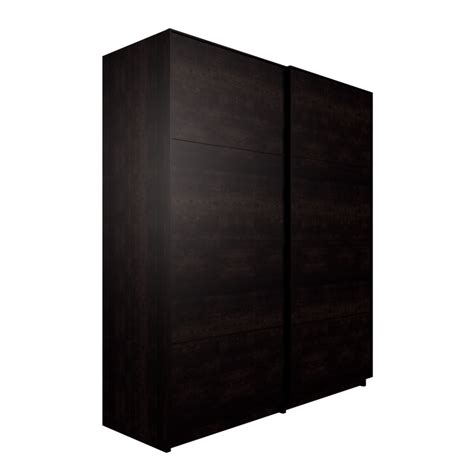 PAX Wardrobe with sliding doors, black-brown, Malm black-brown - Design and Decorate Your Room in 3D