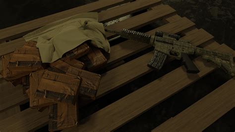 ArtStation - M4 Weapon Model