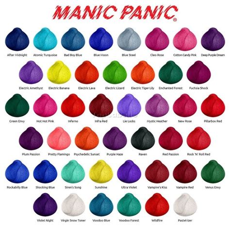 Tinte Fantasía Semipermanente MANIC PANIC Classic (sin parabenos ...