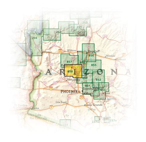 Bradshaw Mountains [Prescott National Forest] (National Geographic Trails Illustrated Map ...