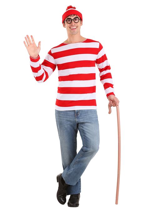 Where's Waldo Costume | Waldo Halloween Costume for Adults