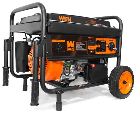 WEN 4750-Watt Portable Generator with Electric Start and Wheel Kit - Walmart.com