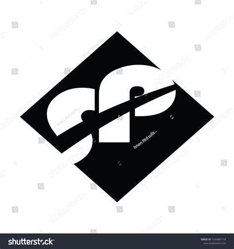 Sp Letter Vector Logo Stock Vector (Royalty Free) 1264881118 | Shutterstock