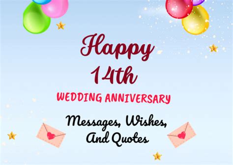 Best 14th Wedding Anniversary Wishes Messages and Quotes – Love Wordings