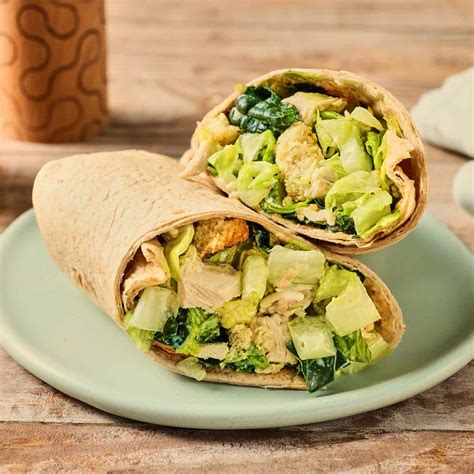 Chicken Caesar Salad Wrap