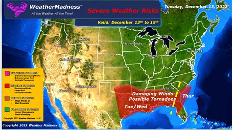 Weather Madness - Severe Storms will Produce Tornadoes as Well