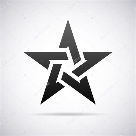 Vector star logo. Design template — Stock Vector © alisher #73314199