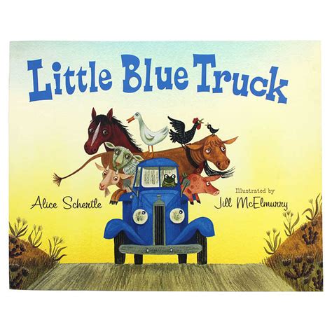 TeachersParadise - Houghton Mifflin Harcourt Little Blue Truck Big Book - HO-9780547482484