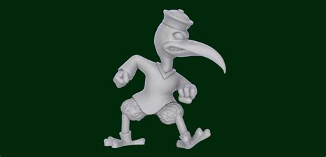 Sebastian the Ibis - ZBrushCentral