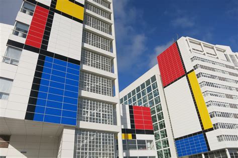 The Hague Dresses Up In the Iconic Mondrian Pattern to Celebrate 100 ...