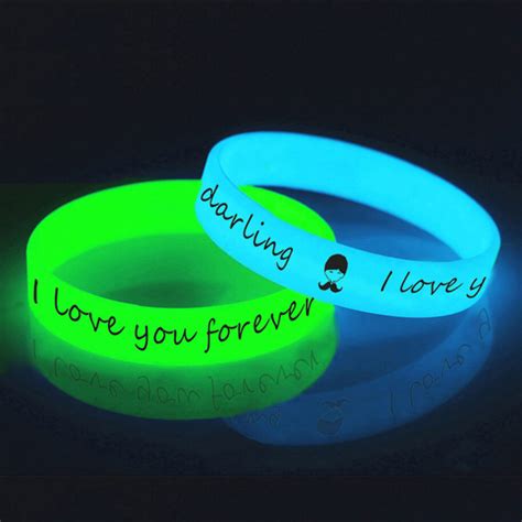 Glow in Dark Silicone Wristband - Greenworks Wristband Printing