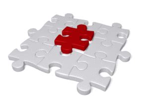 Red Puzzle Piece | 3D Animated Clipart for PowerPoint - PresenterMedia.com