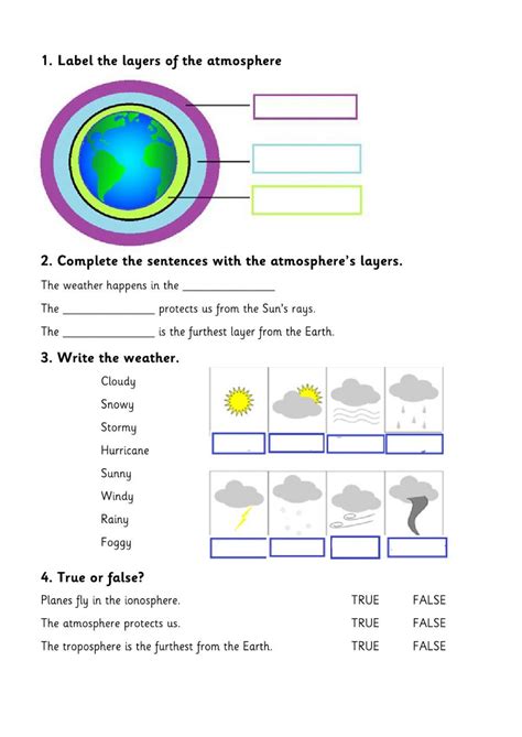 30++ Layers Of The Atmosphere Worksheet – Worksheets Decoomo