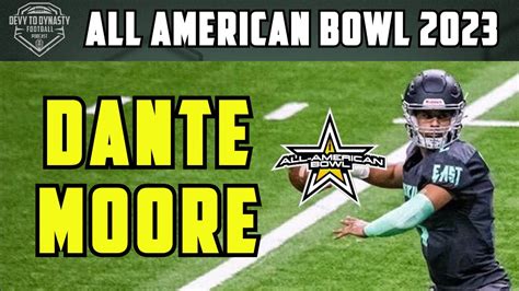 Dante Moore Highlights | All American Bowl Game 2023 - YouTube