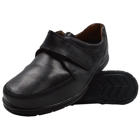 Mens Extra Wide Fitting Leather Shoe - Outerwear from Chatleys Menswear UK