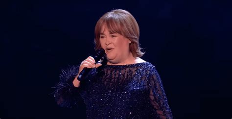 Susan Boyle reveals stroke before BGT final performance