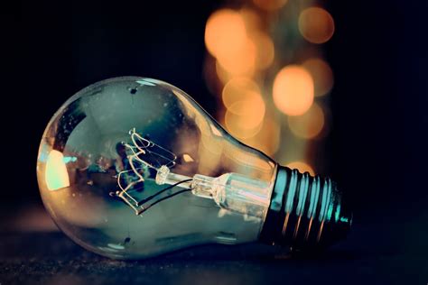 light bulb, lights, bokeh, energy, lamp, current, pear, lighting, bulbs, glass | Pxfuel