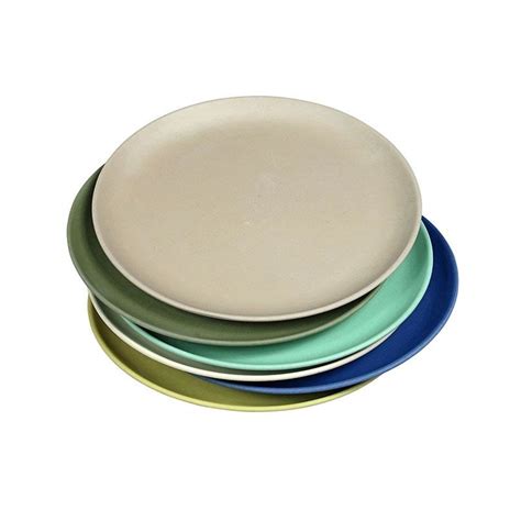 Bamboo plates set of 6 dawn - Jane and Fred