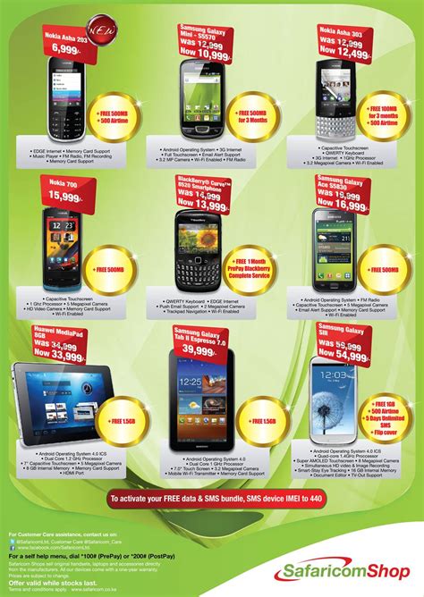 Safaricom Shops stock up in preparation for Couterfeits switch-off deadline