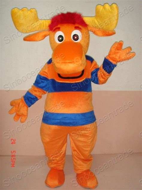 China Tyrone Moose Backyardigans Mascot Costume - China Tyrone Costume and Tyrone Costumes price