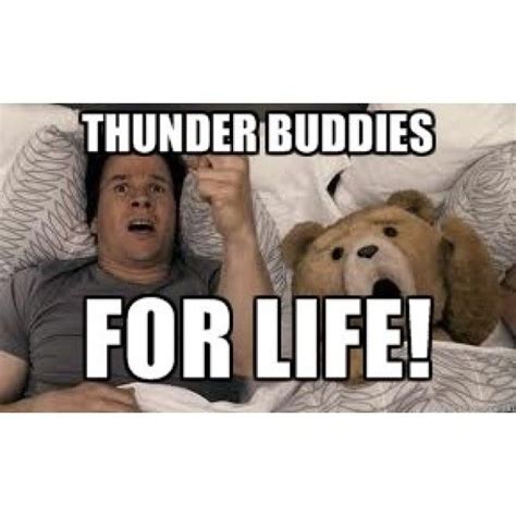 thunder buddies for life meme - Sheba Dallas