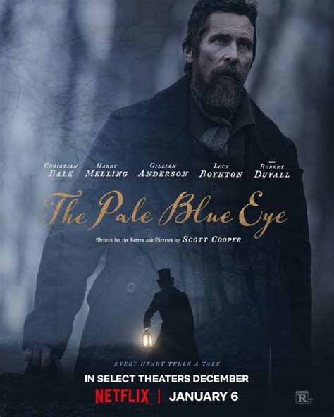 The Pale Blue Eye Starring Christian Bale Official Poster Released by ...