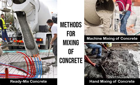 Normally the ingredients of concrete are mixed by using machine mixture for large and important ...