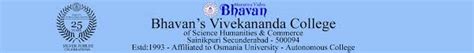 BHAVAN'S VIVEKANANDA COLLEGE HYDERABAD Reviews | Address | Phone Number | Courses