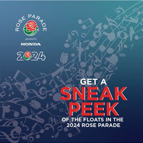 Pasadena Tournament of Roses Offers Second Sneak Peek At 2024 Rose Parade Floats - Tournament of ...