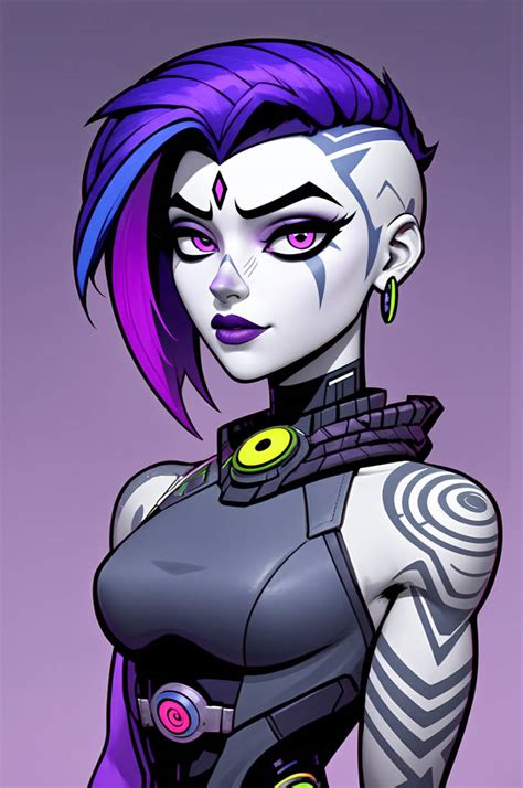 Cyberpunk Raven by CathryneDelamort on DeviantArt